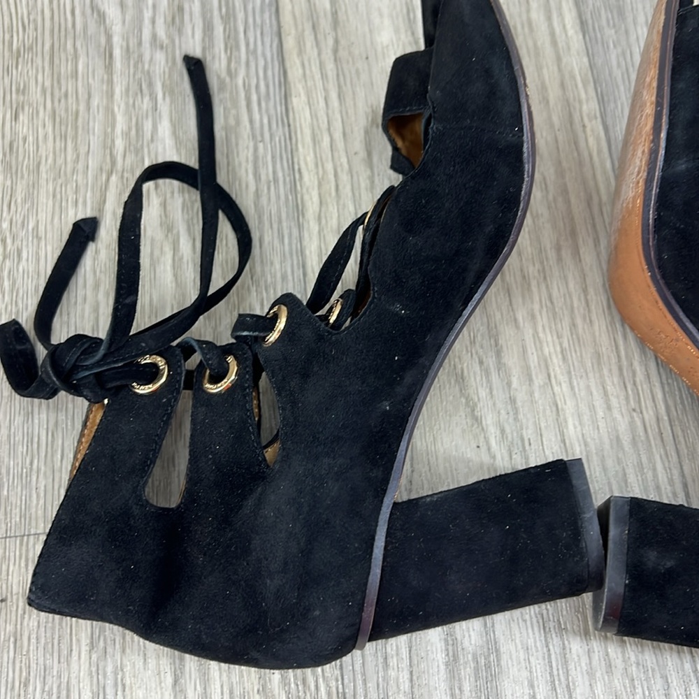 Coach Priscilla Lux Suede Sandals - Picture 9 of 12